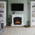  Magna White Electric Fireplace