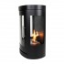 Oregon - Wall-mounted bioethanol wood-burner style fireplace