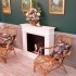 Crosby Fireplace Suite - Classic Mantel Bio Fireplace